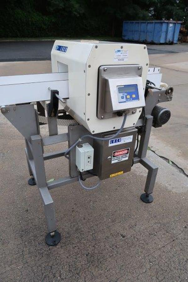 Used Lock Met 30+ Conveyorized Metal Detector, Single Phase