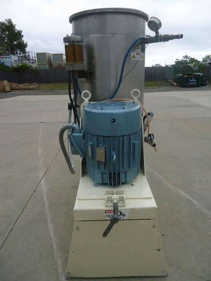 Used 60 Gallon Kady Mill, Stainless Steel, Jacketed, 30 Hp