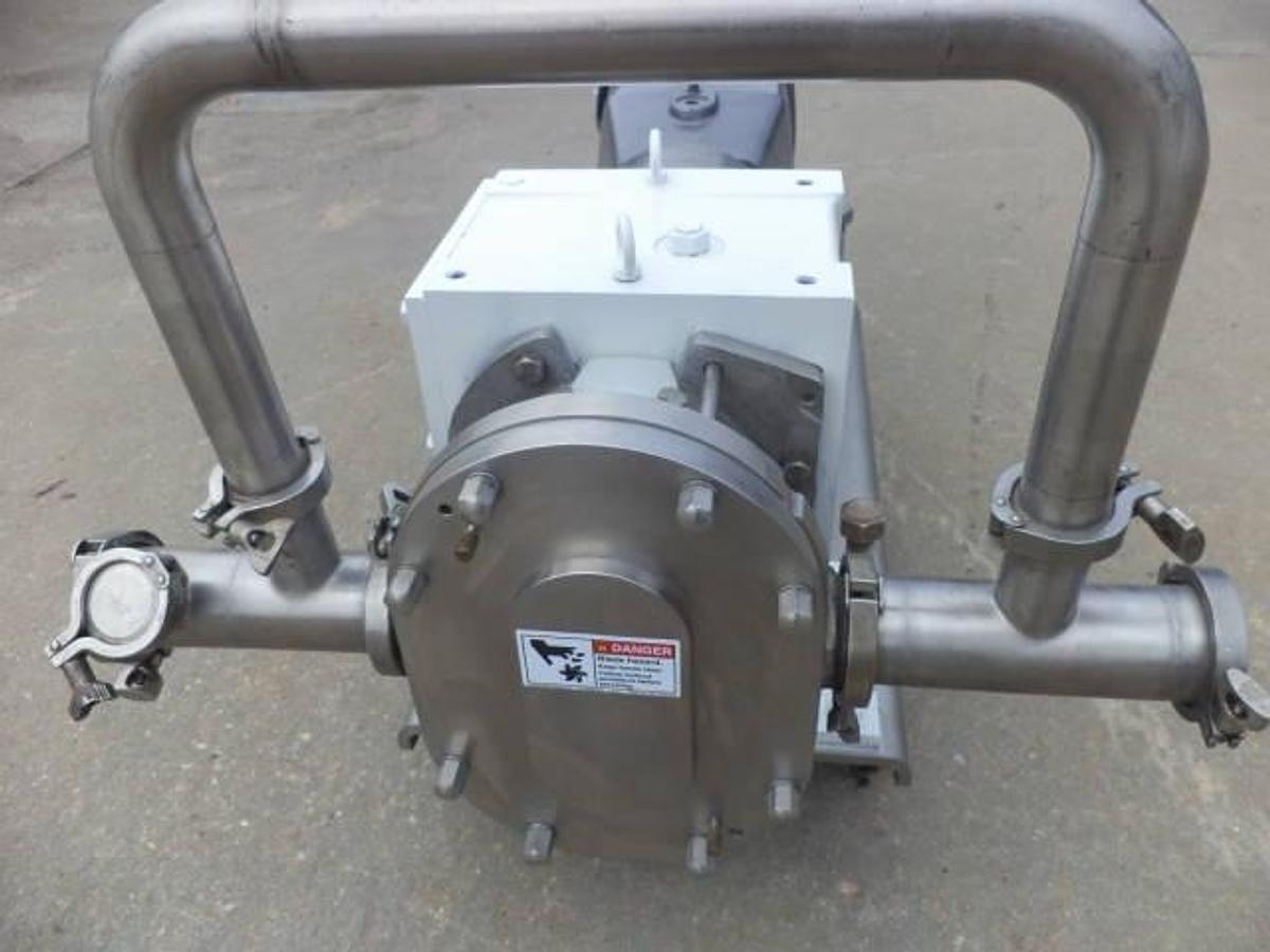 Used Fristam FKL-150 Sanitary Positive Displacement Pump, 316L, SS