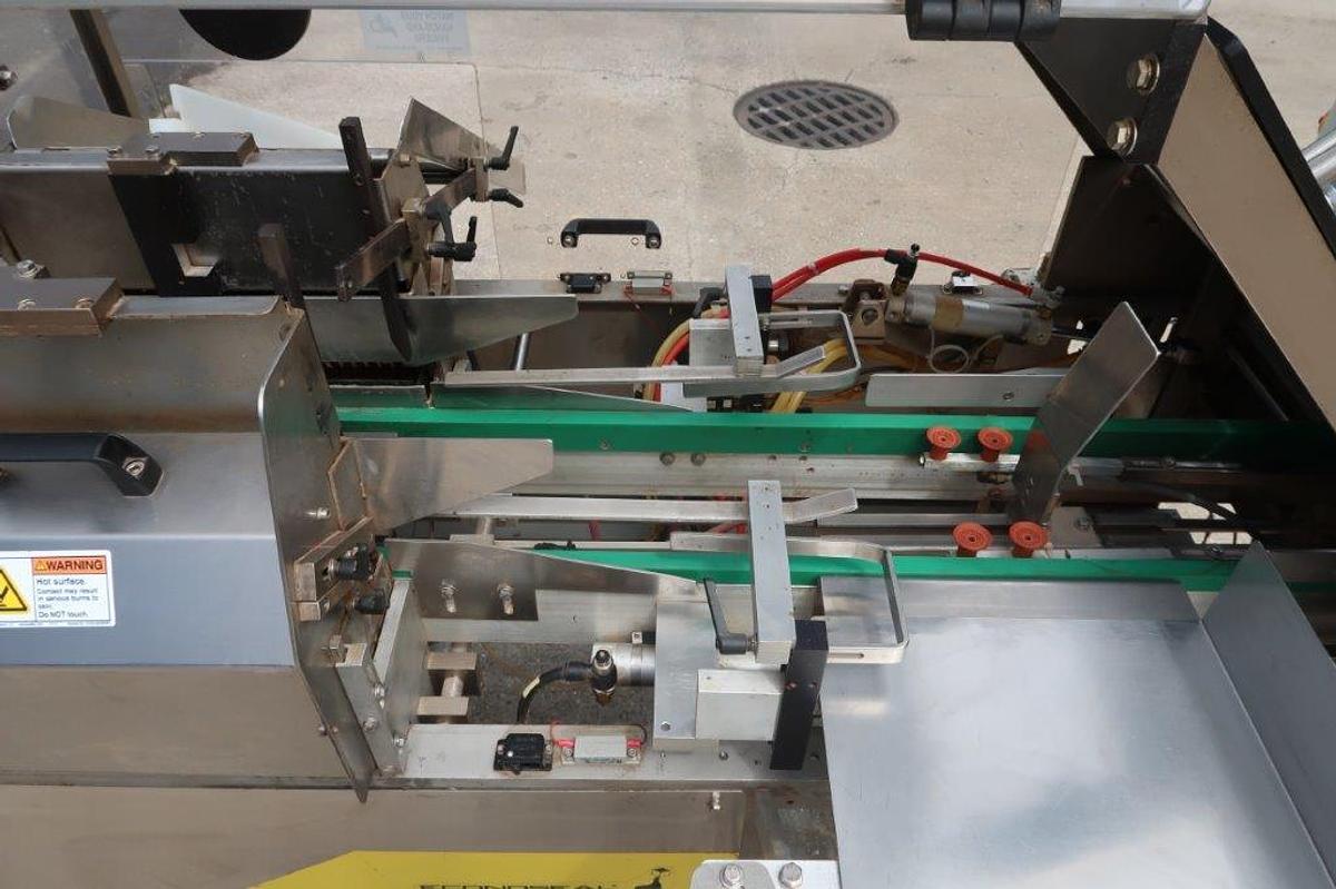 Used Econocorp “Econoseal” E-2000 Cartoner, Hot Glue Sealing