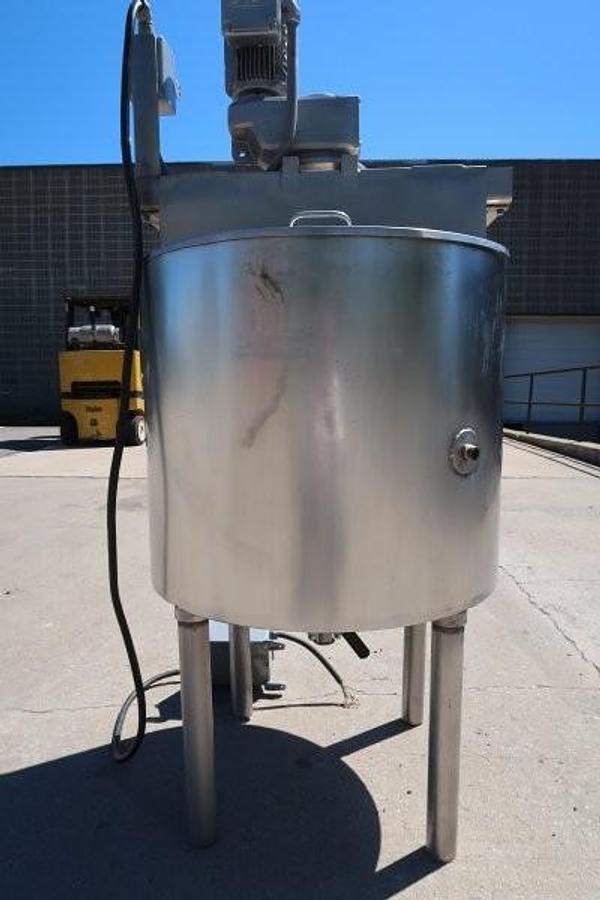 Used Groen 40 Gallon 316 Stainless Steel Jacketed Kettle, 100 PSI