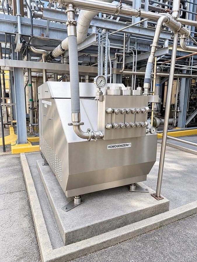 Used APV Gaulin Two-Stage Homogenizers, (2) Available