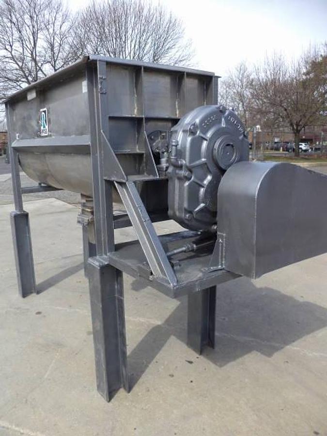 Used 36 Cu. Ft. Stainless Steel Double Ribbon Blender, 15HP