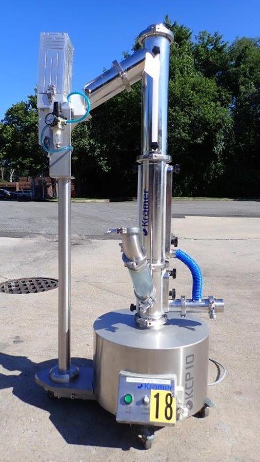 Used Kramer KCP10 SS Capsule Polisher, Portable