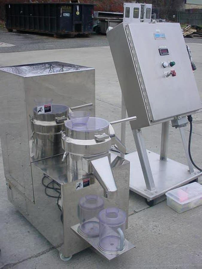 Used Lci (fuji Paudal) Stainless Steel Marumerizer With Control Panel