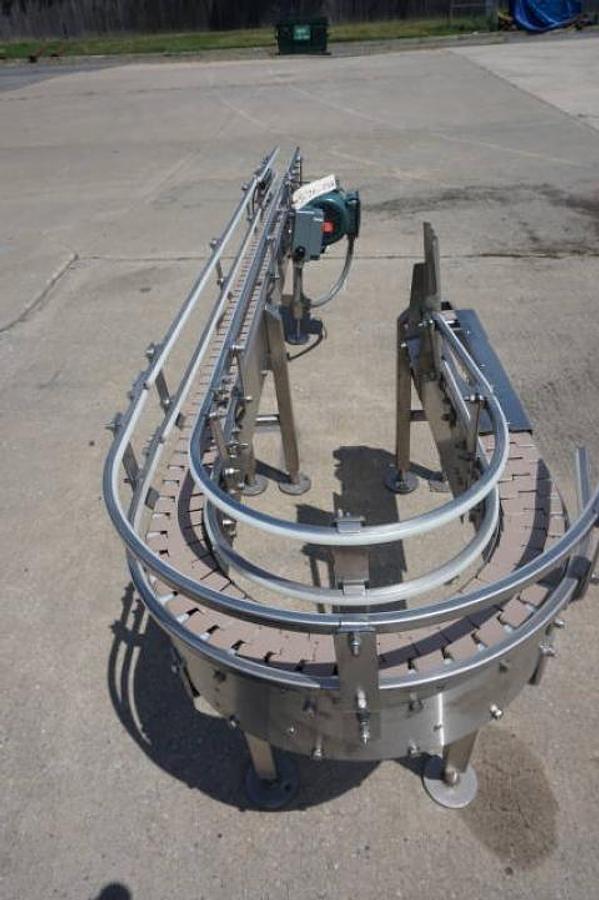 Used “U” Shaped Conveyor, Stainless Steel