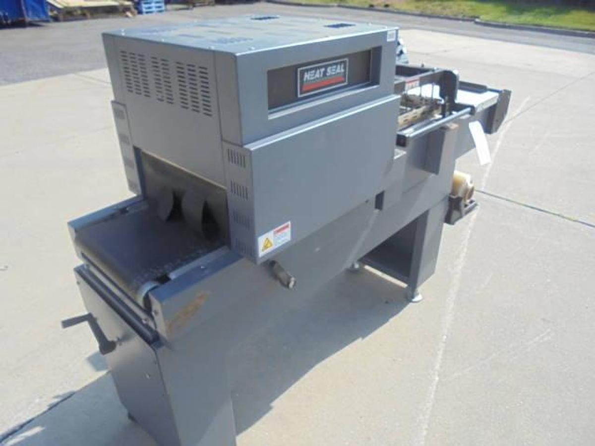 Used Heat Seal Combination “L”” Sealer and Shrink Tunnel”