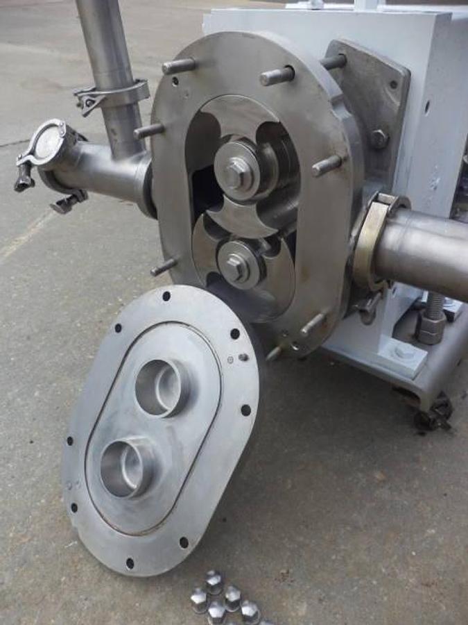 Used Fristam FKL-150 Sanitary Positive Displacement Pump, 316L, SS
