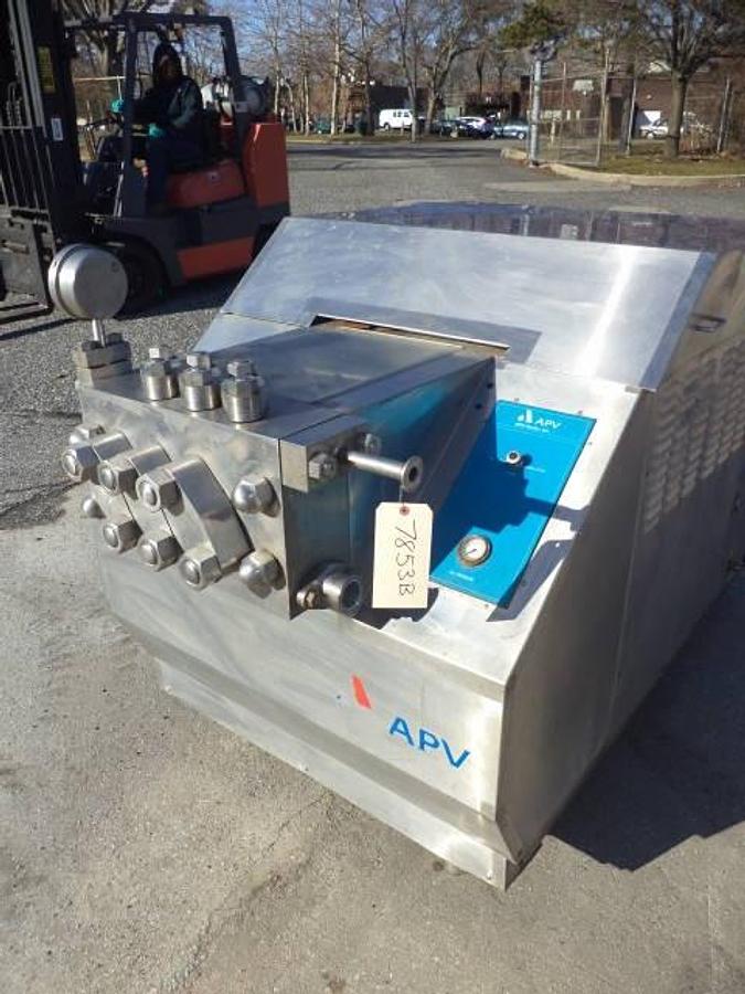 Used APV/GAULIN MS-18-5TPS-1500 High Pressure Pump, 4200 PSI