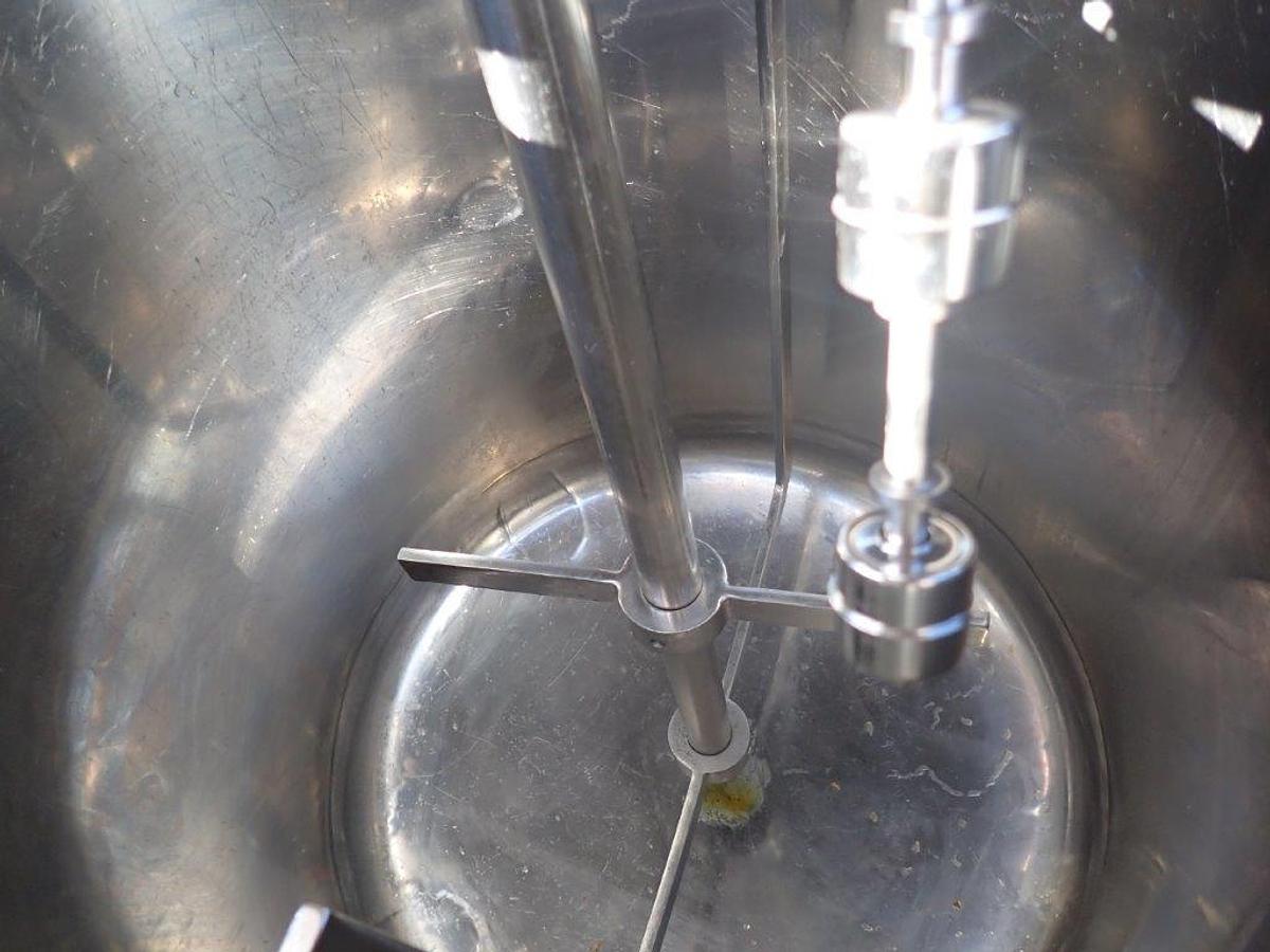 Used 30 Gallon Laborall  316 Stainless Vertical Mix Tank, Portable