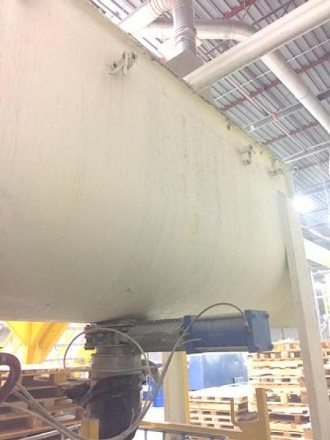 Used 200 Cu. Ft. Patterson Stainless Double Ribbon blender