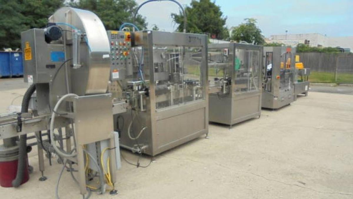 Used GAI Wine Bottling Line, 60 Per Minute