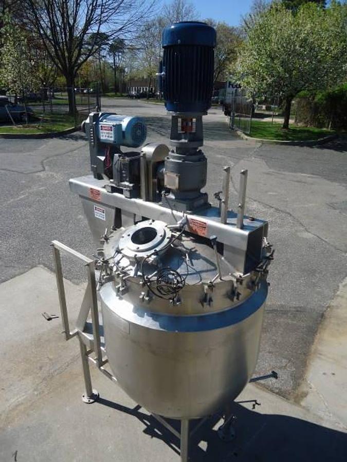Used 150 Gallon Gifford Wood “Agi-Mixer” Triple Motion Kettle, 316 Stainless Steel