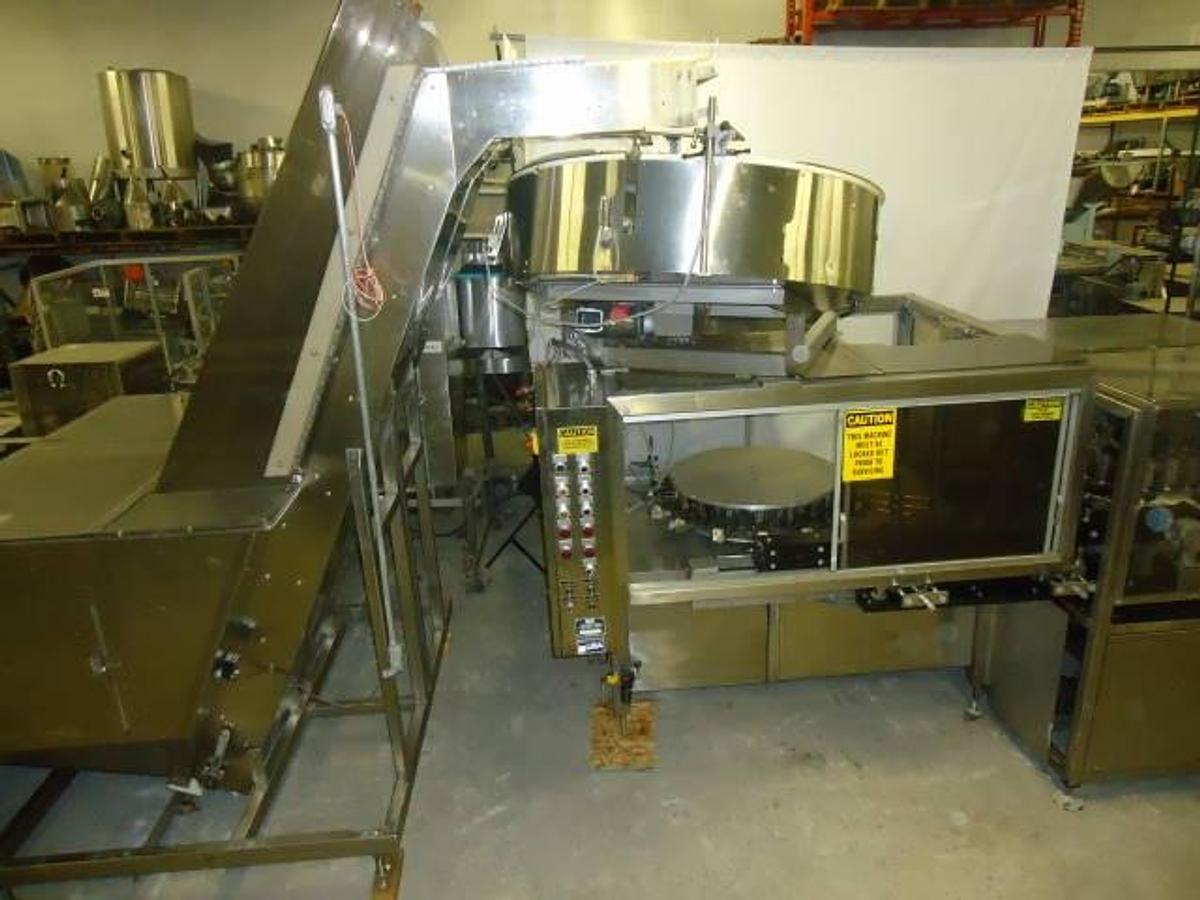 Used Ima/Farmomac Monobloc Filling Line, 300 Per Minute