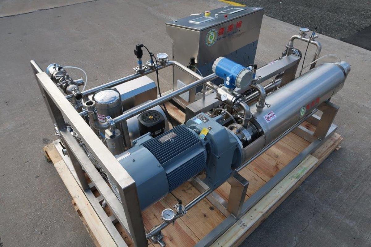 Used Ftherm X130-1200 Scrape Surface Heat Exchanger, 316L SS