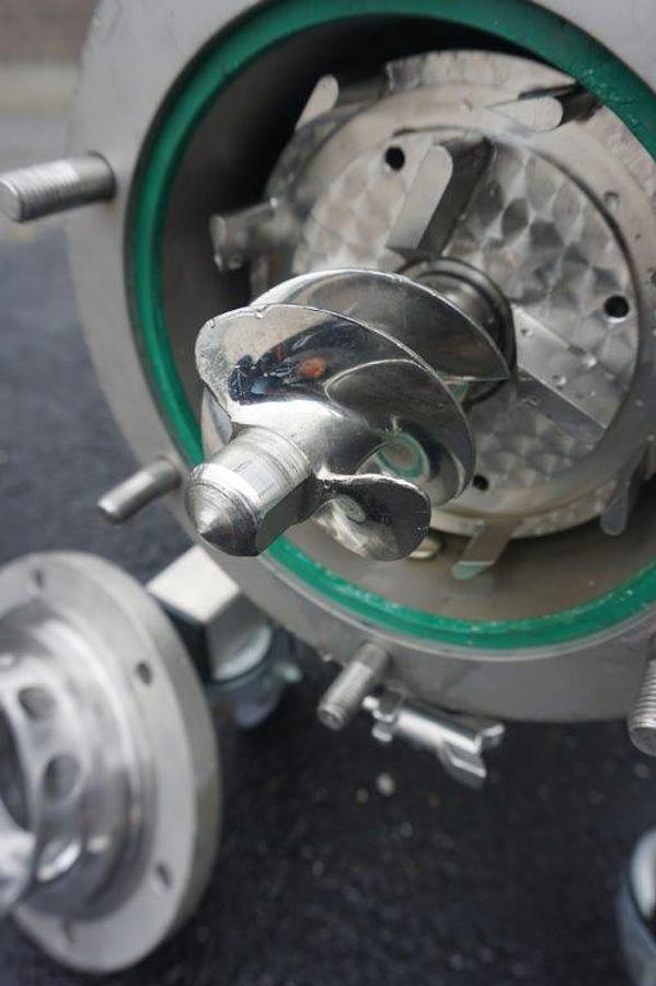 Used Silverson 450-UHS Stainless Ultra Hygienic Inline High Shear Mixer