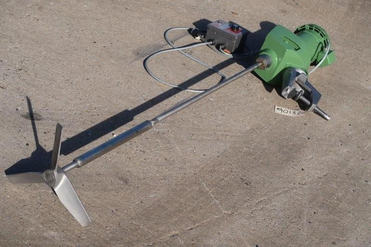 Used Lightnin Type TPR Clamp-On Portable Agitator