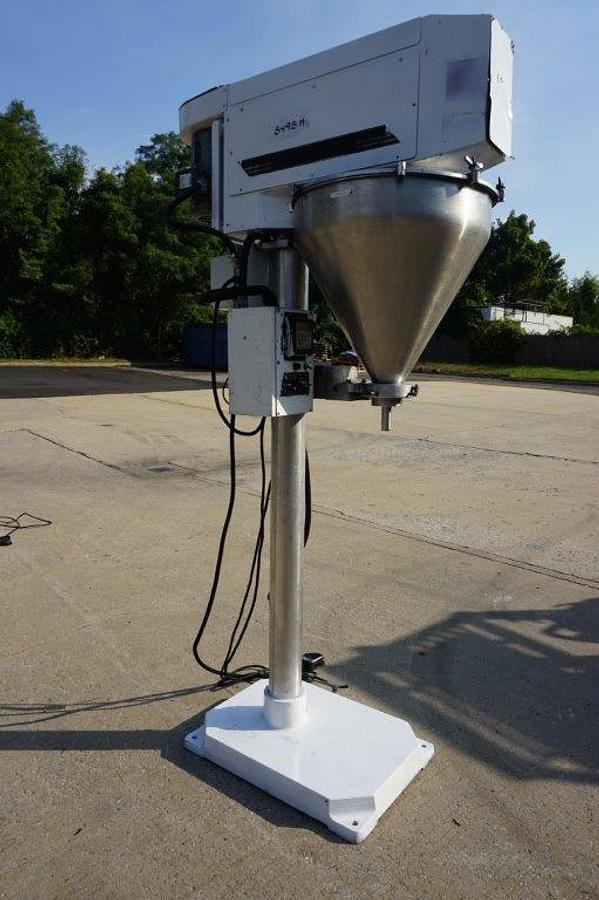 Used All Fill Single Auger Powder Filler, Foot Switch Actuated with Controllers