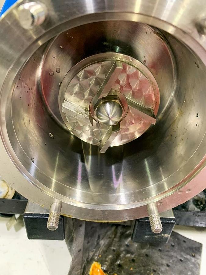 Used Silverson 275LS SS Inline High Shear Mixer, 2HP