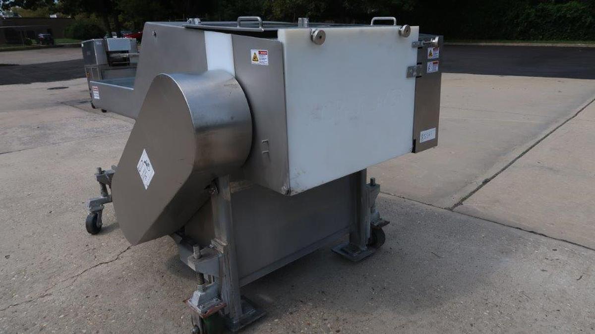 Used Genmac Hydrauflaker Combination Frozen Meat Flaker/Slicer 14X29 IN