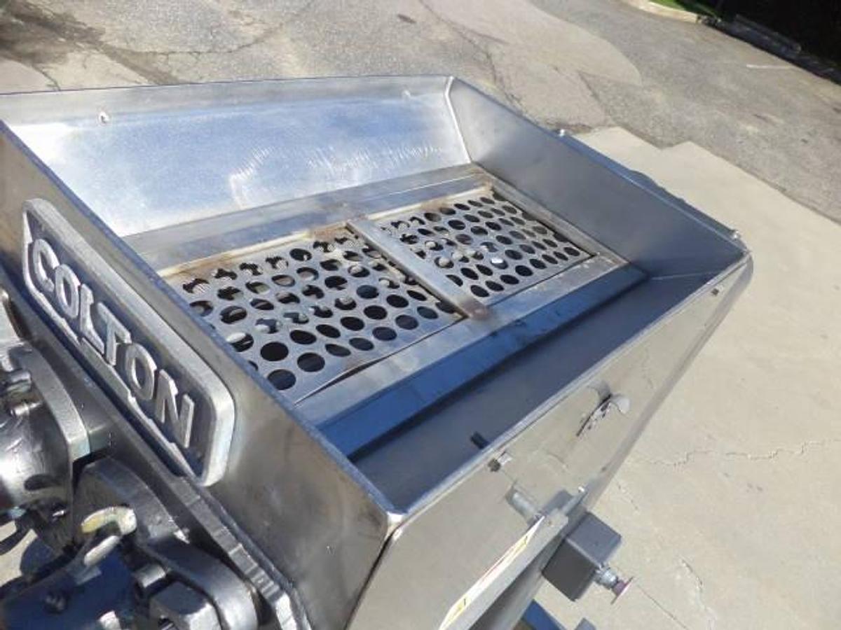 Used Colton 544 Twin Granulator,  Stainless Steel