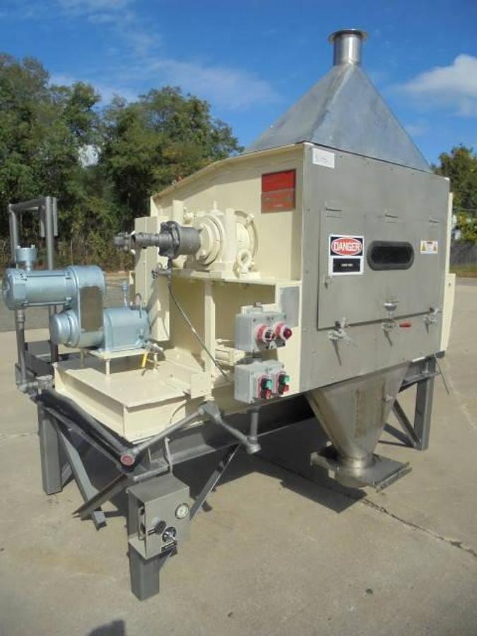 Used Buflovak 24 In. x 36 In. Drum Flaker/Dryer, Food Application