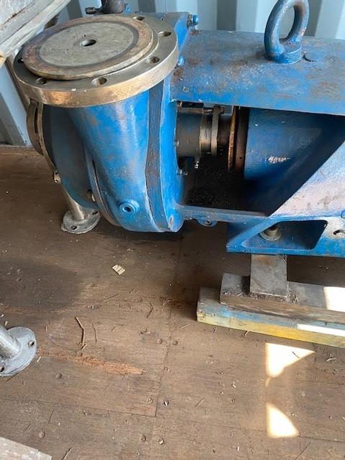 Used Siefer 200 HP Inline Colloid Mill for Asphalt Emulsions and Grease