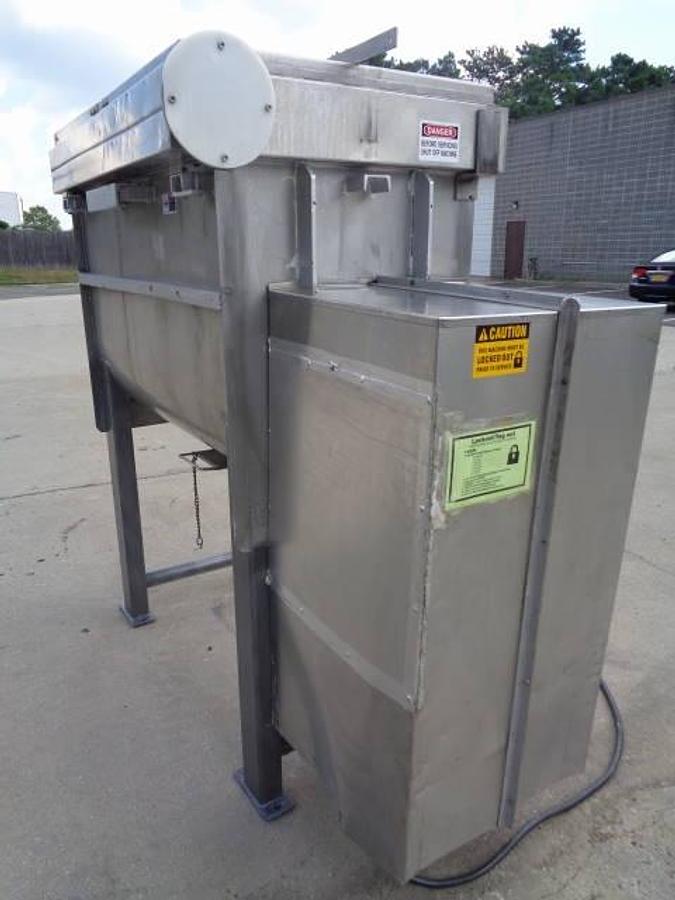 Used 500 Lb. Marion SS Sanitary Plow/Paddle Blender