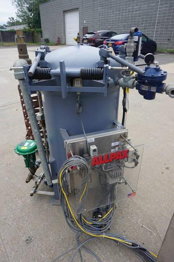 Used Allpax 2402V Vertical Autoclave/Retort