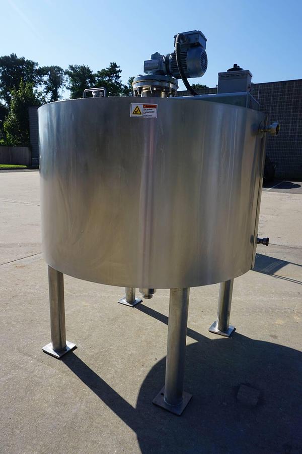 Used 200 Gallon Waukesha Cherry Burrell SS Mix Kettle, 125 PSI Jacket