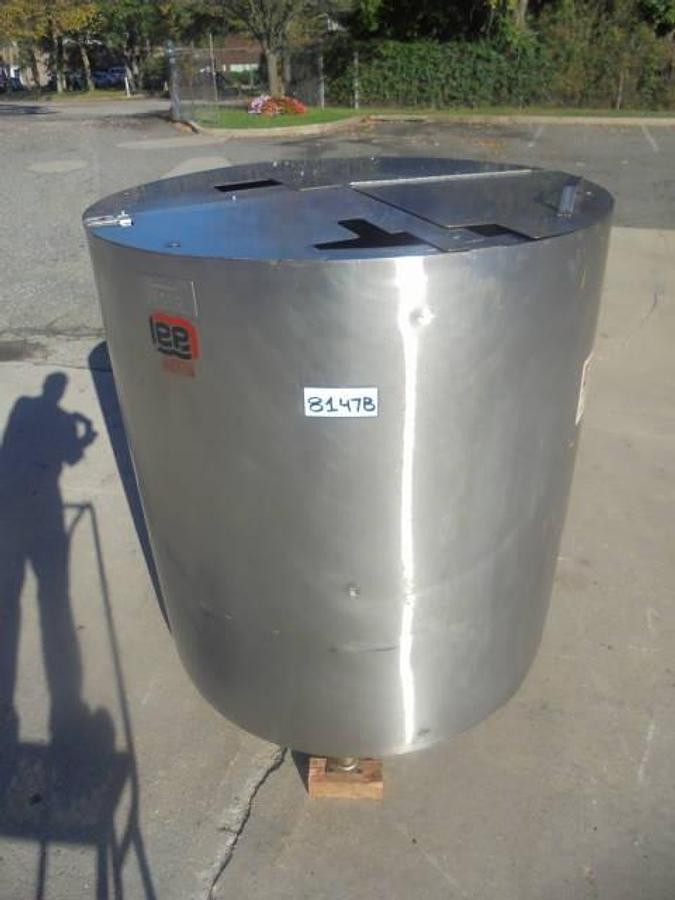 Used 400 Gallon Lee SS Jacketed Kettle, 100 PSI Jacket