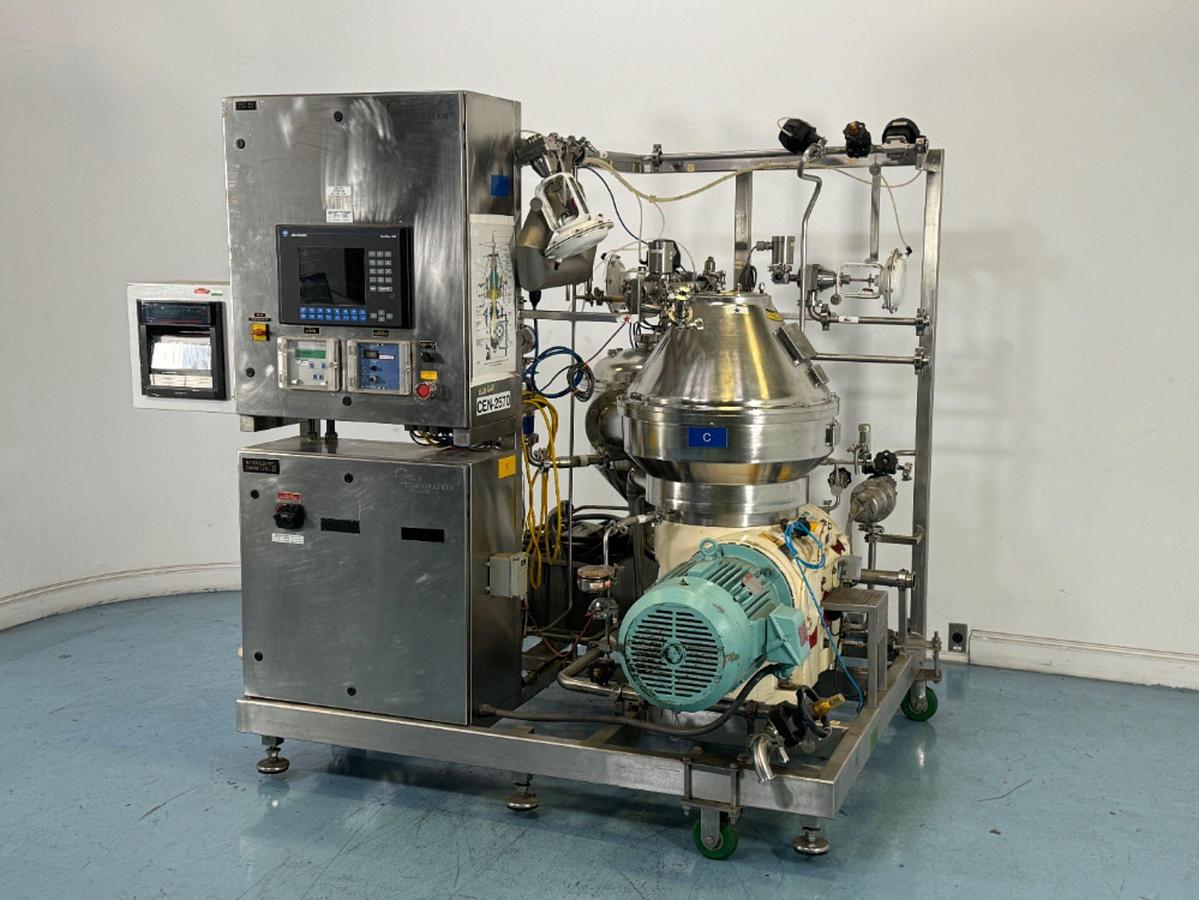 Used Westfalia CSC 20-06-475 Stainless Separator/Centrifuge