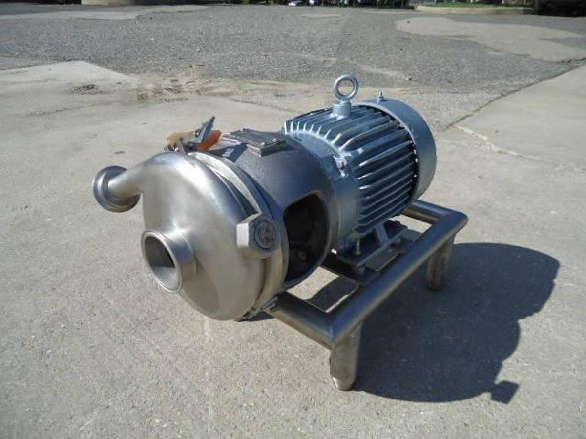 Used Crepaco 3 In. X 2 In. Stainless Steel Centrifugal Pump, 5 HP