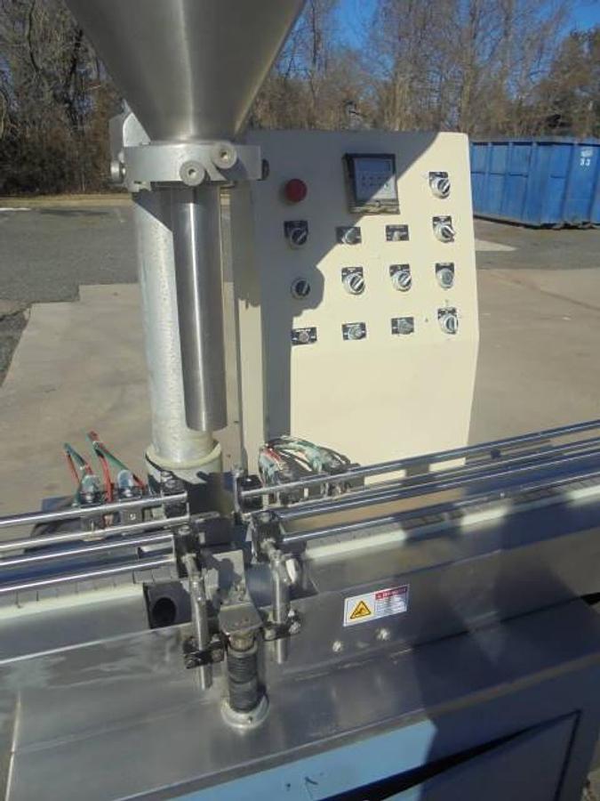 Used All Fill SHA-100 Automatic Powder Filler With Conveyor