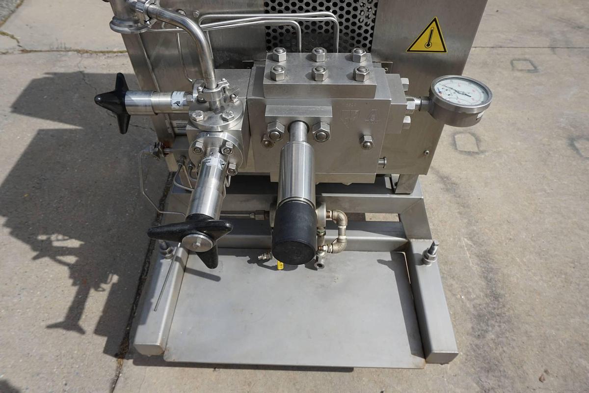 Used Niro Soavi 2006H-A SS Pilot Plant Homogenizer, 5800PSI