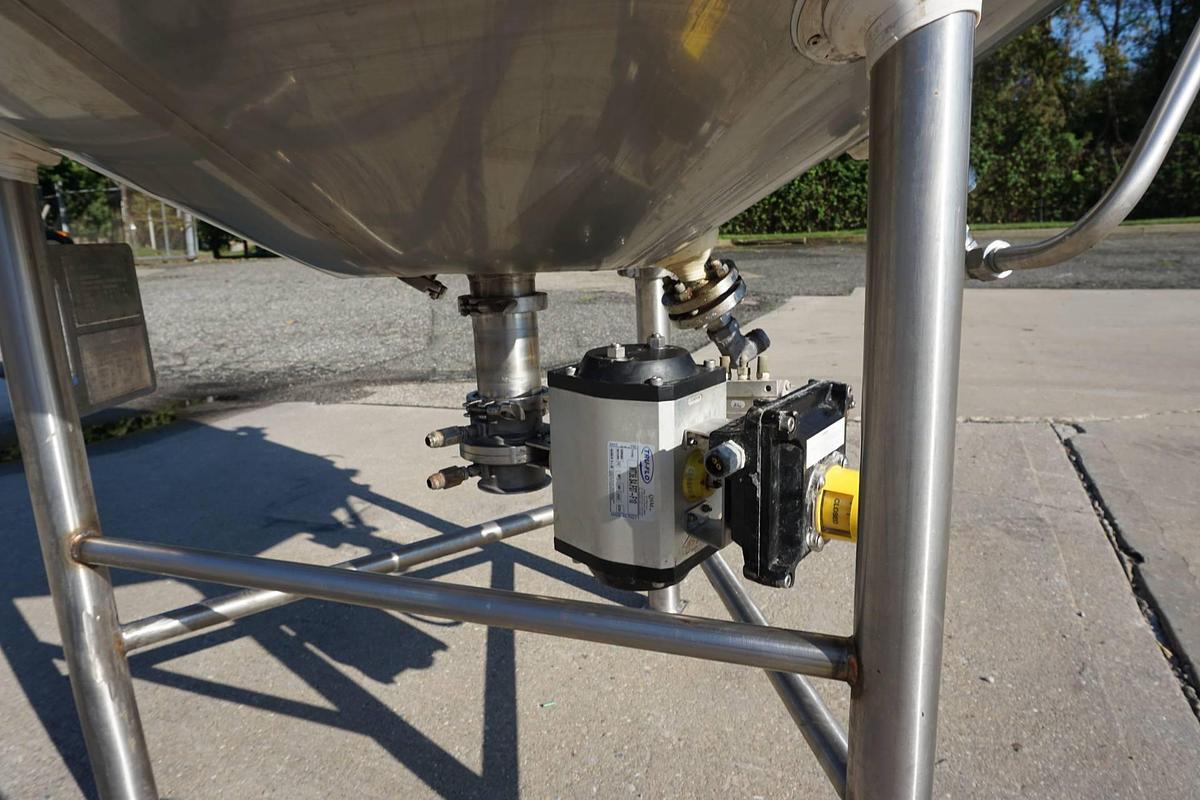 Used A & B Process Systems 160 Gallon Stainless Jacketed Pressurized Kettle/Reactor, 150 PSI