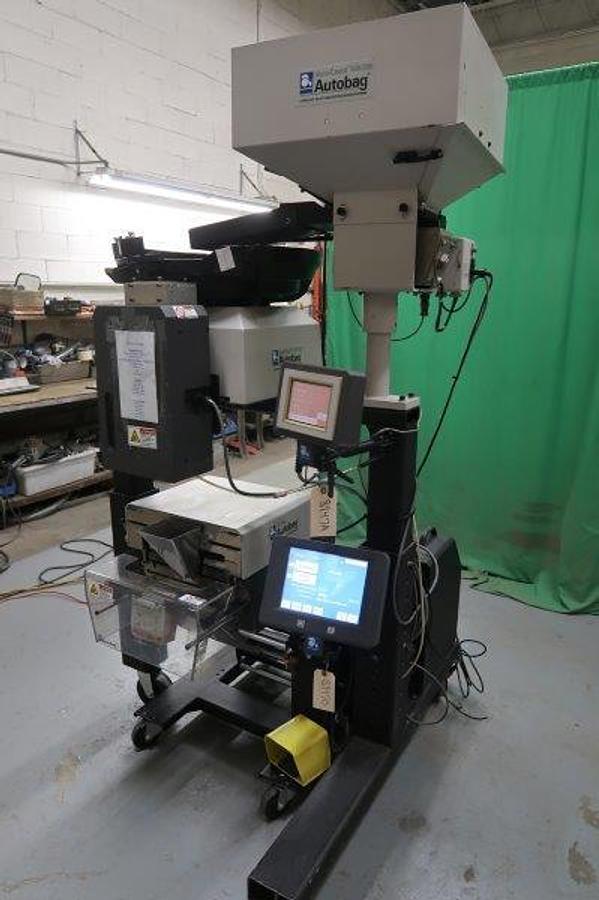 Used Autobag AB-180 Bagger, with Accu-Count Feeder