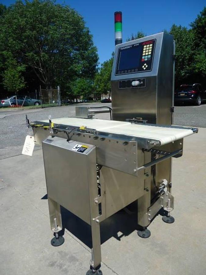 Used Ramsey Icore Auto Check 9000 Stainless Steel Checkweigher-