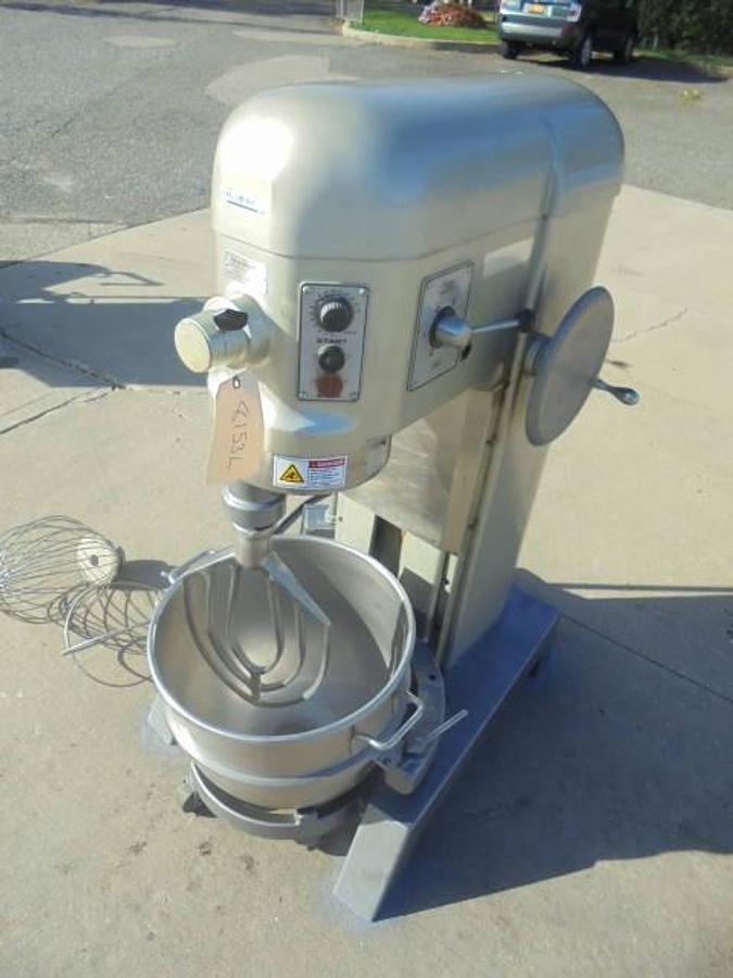 Used Hobart H-600T Bowl Mixer With Mixing Attachments