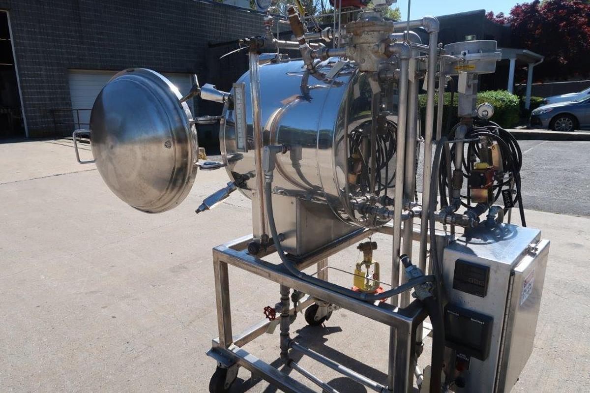 Used Allpax 2402 Horizontal Retort/Autoclave, SS Base