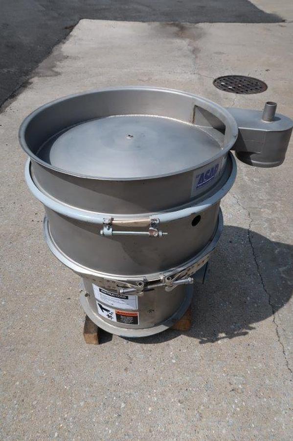 Used Sweco 24 In. Stainless Vibratory Screener/Sifter