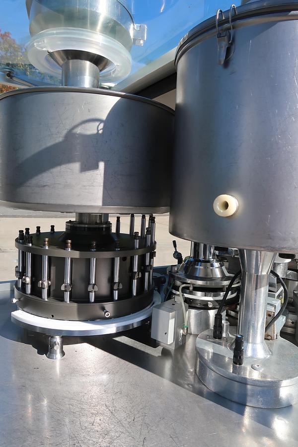 Used MG2 Model G37/N 40-Station Stainless Steel Capsule Filling Machine