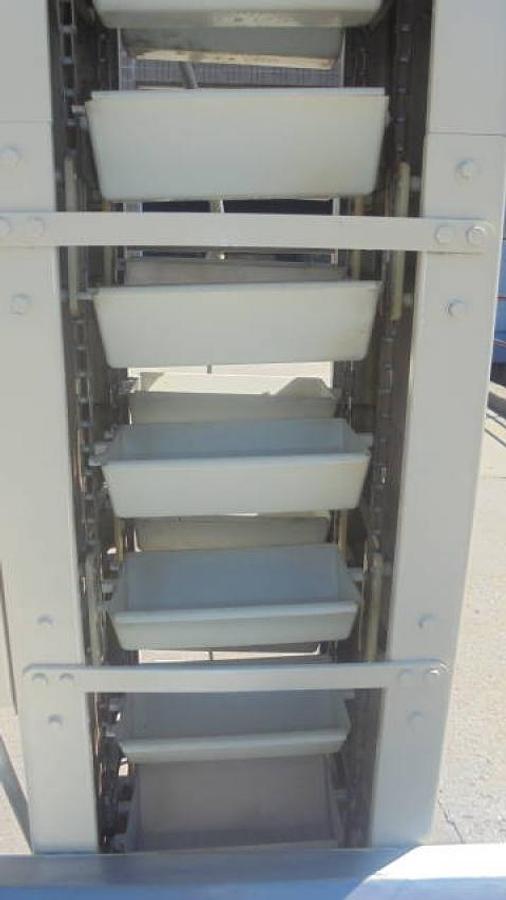 Used Frazier & Son “Whiz-Lifter” Bucket Elevator, 78 In. Discharge Height