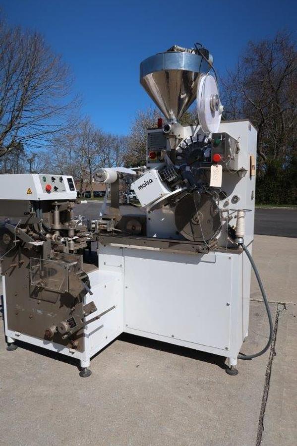 Used Maisa EC12C Tea Bagging Machine, with Envelope Feature, 110 per minute