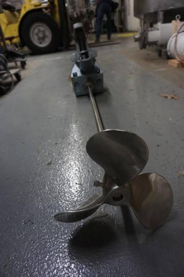 Used Lightnin Air Operated Clamp On Portable Agitator