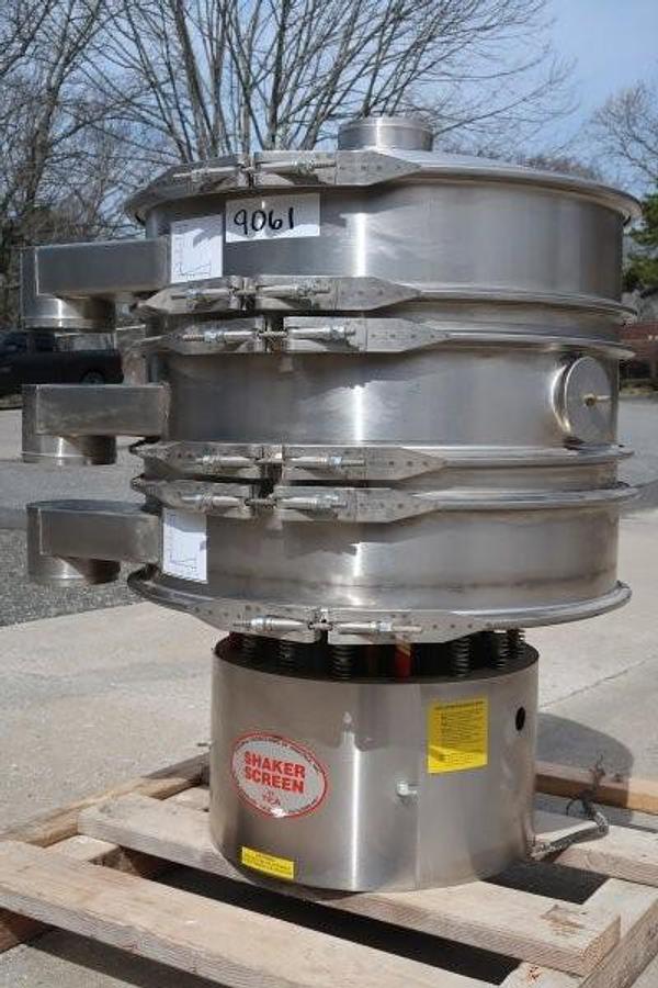 Used TEA 30 In. Diameter SS Three Separation Screener