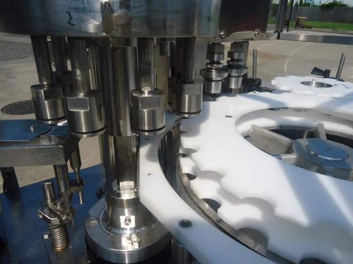 Used Cozzoli Rfpc Mono-Block Filler/Screw Capper