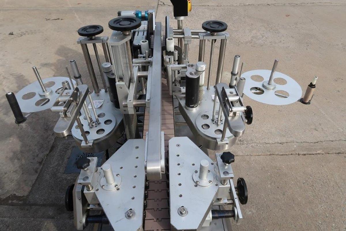 Used Pack Leader Front, Back and Wraparound Pressure Sensitive Labeler