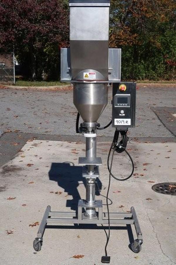 Used Per-Fil Single Auger Powder Filler, Stainless Steel