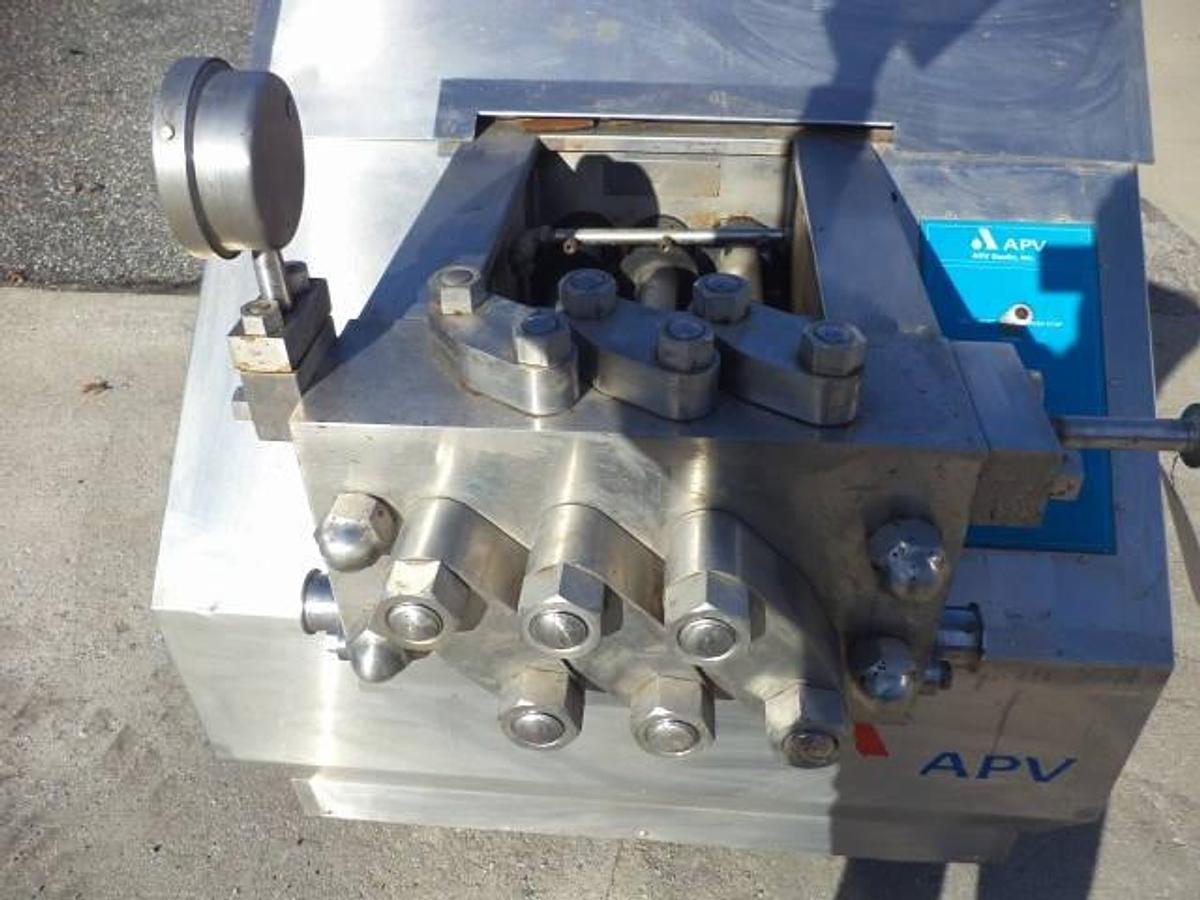 Used APV/GAULIN MS-18-5TPS-1500 High Pressure Pump, 4200 PSI